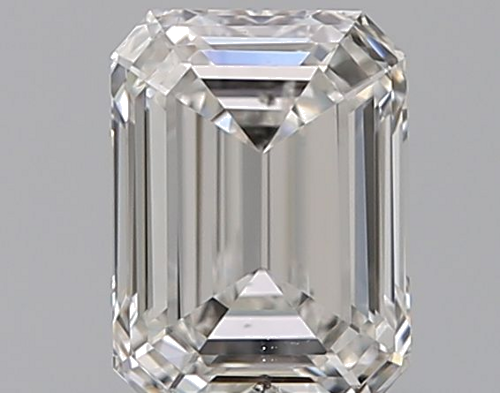 0.72 carat F-SI1 Natūralus Emerald Deimantas (1)