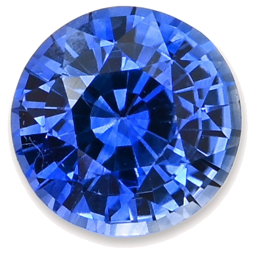 0.59 carat BLUE Round Safyras (1)