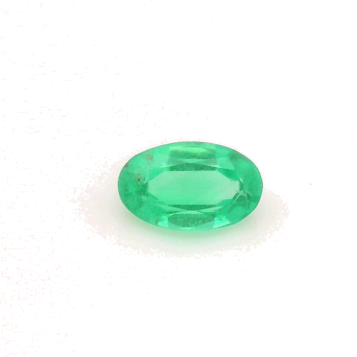 0.25 carat GREEN Oval Smaragdas (1)