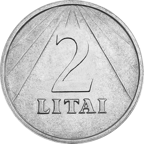 1991 Литва монета 2 лита (1)