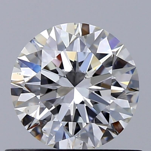 0.6 carat G-SI1 Excellent cut Natūralus Round Deimantas (1)