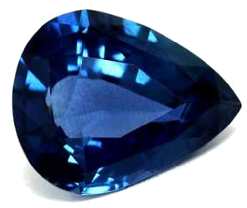 1.44 carat BLUE Pear Safyras (1)