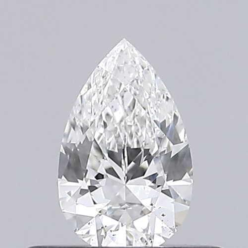 0.31 carat F-SI1 Natūralus Pear Deimantas (1)