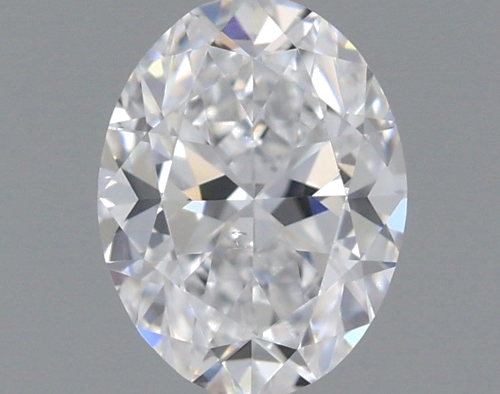 0.5 carat D-SI1 Natūralus Oval Deimantas (1)