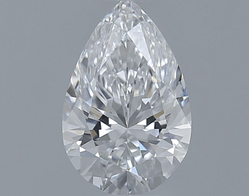 0.5 carat E-VVS2 Natūralus Pear Deimantas (1)