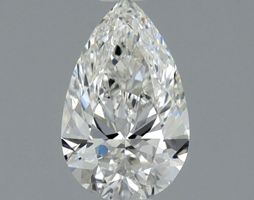 0.52 carat G-VS2 Natūralus Pear Deimantas (1)