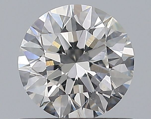 0.61 carat F-SI2 Excellent cut Natūralus Round Deimantas (1)
