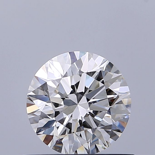 0.62 carat F-VVS1 Excellent cut Natūralus Round Deimantas (1)