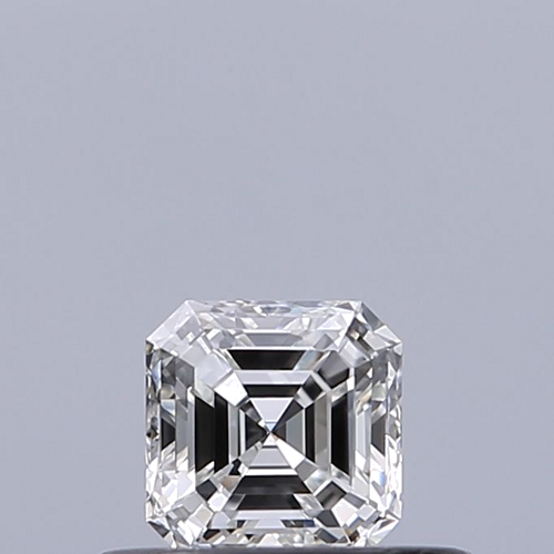 0.3 carat G-IF Natūralus Asscher Deimantas (1)