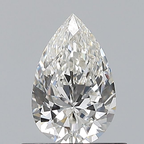 0.55 carat H-VS1 Natūralus Pear Deimantas (1)