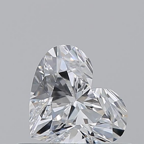 0.5 carat E-VS2 Natūralus Heart Deimantas (1)