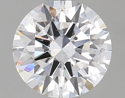 0.59 carat E-SI1 Excellent cut Natūralus Round Deimantas (1)