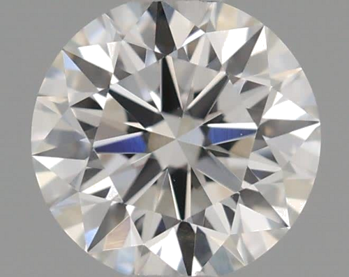 0.32 carat F-VVS2 Excellent cut Natūralus Round Deimantas (1)
