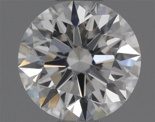 0.37 carat F-VVS2 Excellent cut Natūralus Round Deimantas (1)