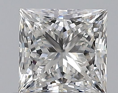 0.5 carat G-VS1 Natūralus Princess Deimantas (1)