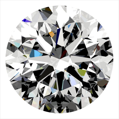 0.3 carat H-VS1 Very Good cut Natūralus Round Deimantas (1)
