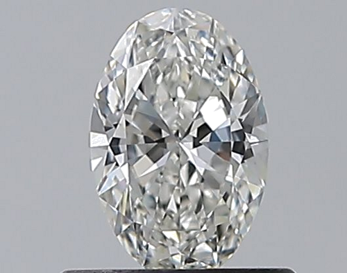 0.5 carat G-VS1 Natūralus Oval Deimantas (1)