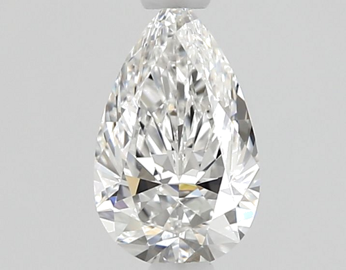 0.51 carat E-IF Natūralus Pear Deimantas (1)