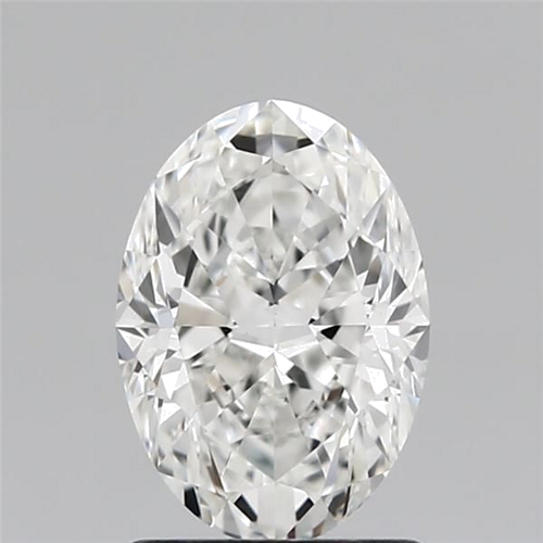 1.3 carat G-VS1 Natūralus Oval Deimantas (1)