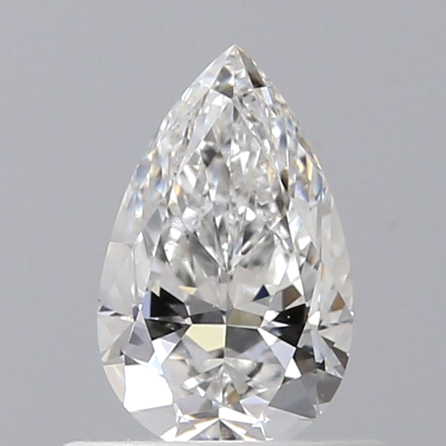 0.5 carat E-VS1 Natūralus Pear Deimantas (1)