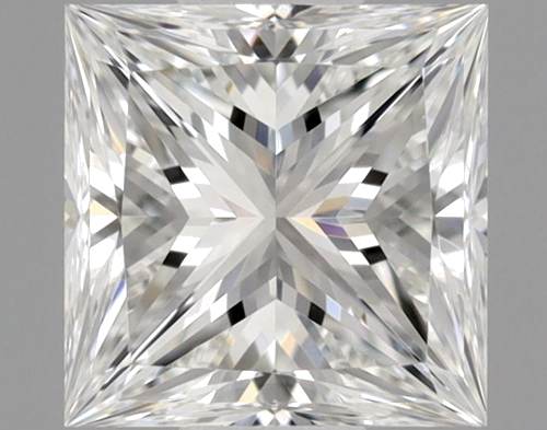 0.5 carat F-VVS1 Natūralus Princess Deimantas (1)