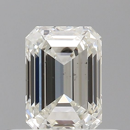 0.51 carat I-VS2 Natūralus Emerald Deimantas (1)