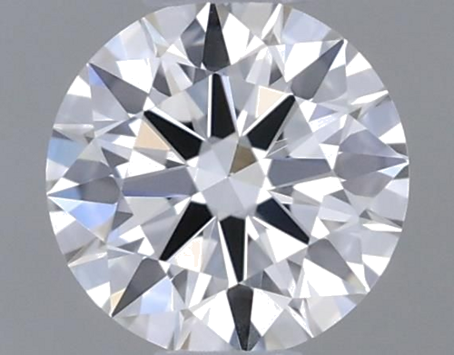 0.23 carat F-VVS2 Excellent cut Natūralus Round Deimantas (1)