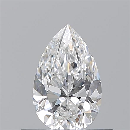 0.5 carat E-VS1 Natūralus Pear Deimantas (1)