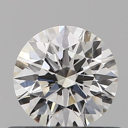 0.45 carat F-SI2 Excellent cut Natūralus Round Deimantas (1)
