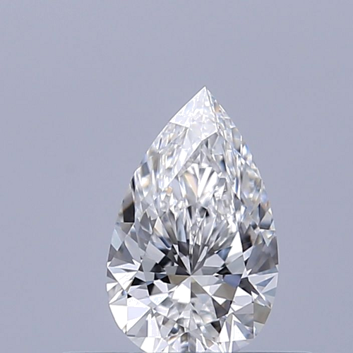 0.31 carat D-IF Natūralus Pear Deimantas (1)