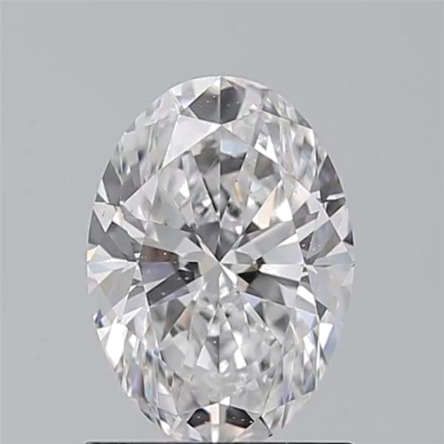 1.12 carat E-SI1 Natūralus Oval Deimantas (1)