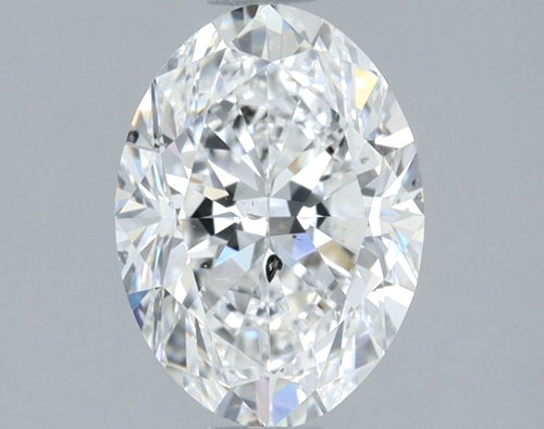 1.5 carat D-SI1 Natūralus Oval Deimantas (1)