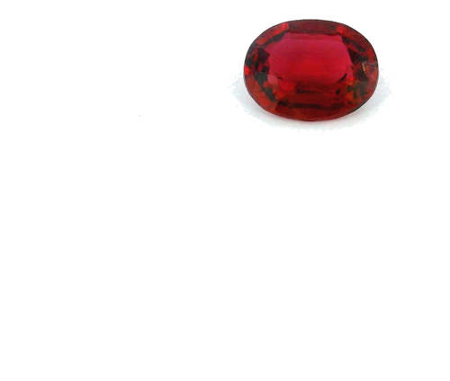 0.47 carat RED Oval Spinel (1)
