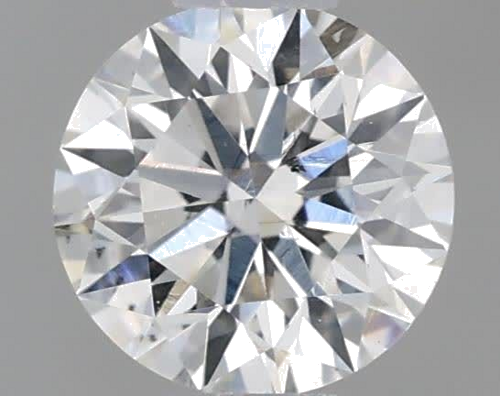 0.4 carat F-SI1 Excellent cut Natūralus Round Deimantas (1)
