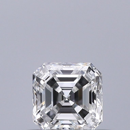 0.38 carat F-VVS2 Natūralus Asscher Deimantas (1)