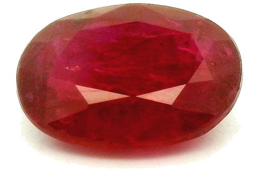 1.26 carat RED Oval Rubinas (1)