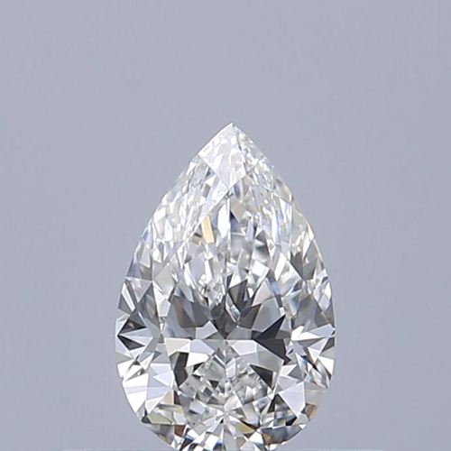 0.3 carat E-VVS2 Natūralus Pear Deimantas (1)