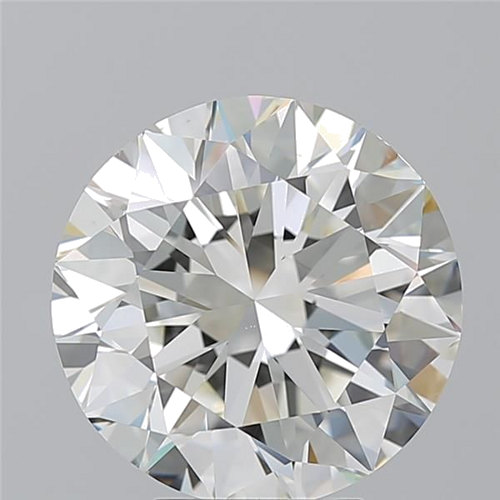 6.01 carat J-VS2 Excellent cut Natūralus Round Deimantas (1)