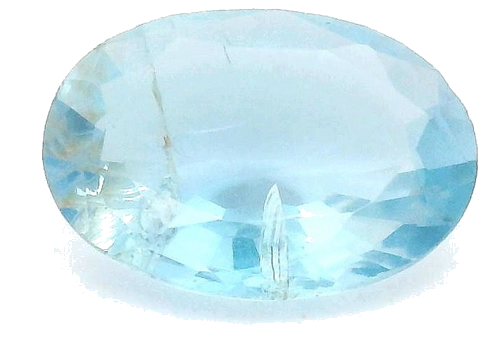 0.57 carat BLUE Oval Aquamarine (1)