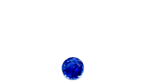 0.37 carat BLUE Round Safyras (1)