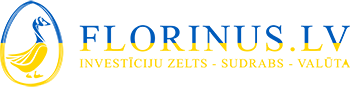 Investīciju zelts,  Zelta stieņi,  Eiro monētas | FLORINUS