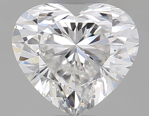 0.51 carat G-VS2 Natūralus Heart Deimantas (1)