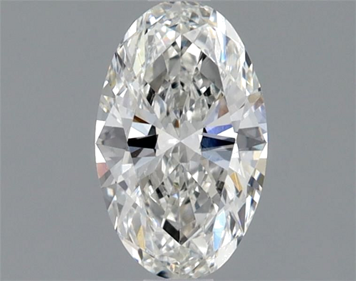 0.66 carat F-VS1 Natūralus Oval Deimantas (1)