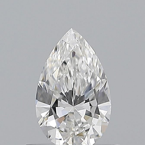 0.51 carat E-VVS2 Natūralus Pear Deimantas (1)