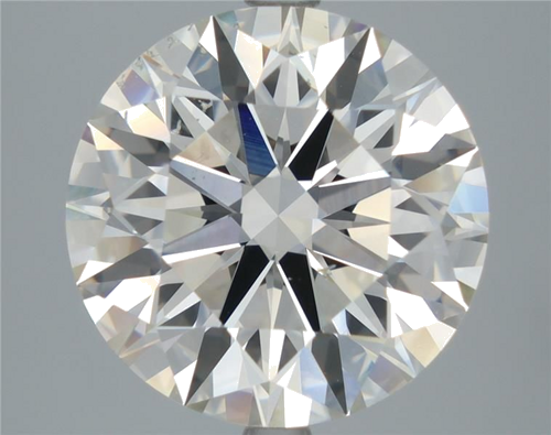 5.15 carat K-SI1 Excellent cut Natūralus Round Deimantas (1)