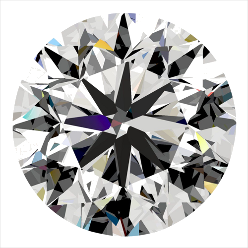 0.3 carat I-SI1 Very Good cut Natūralus Round Deimantas (1)