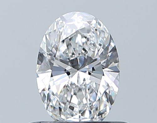 0.5 carat E-VVS1 Natūralus Oval Deimantas (1)