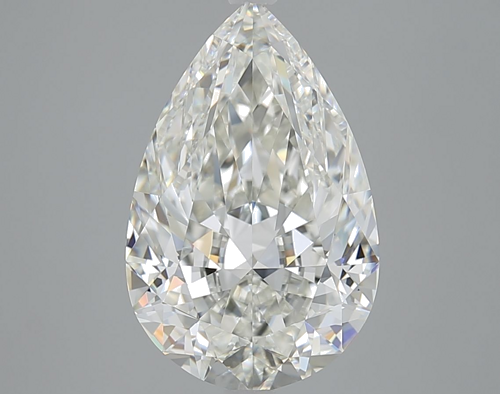 5.01 carat J-VVS2 Natūralus Pear Deimantas (1)