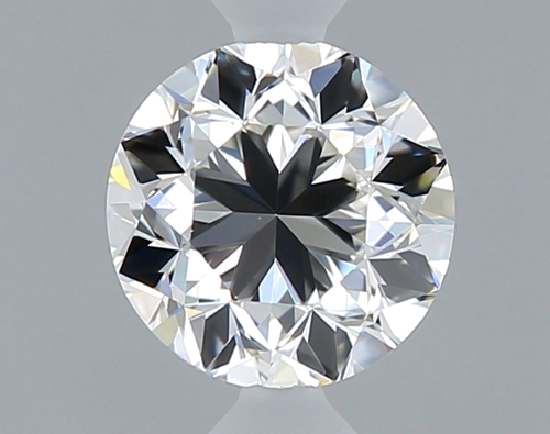 0.5 carat H-VVS1 GD cut Natūralus Round Deimantas (1)