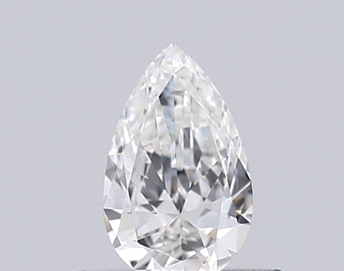 0.3 carat G-VS2 Natūralus Pear Deimantas (1)